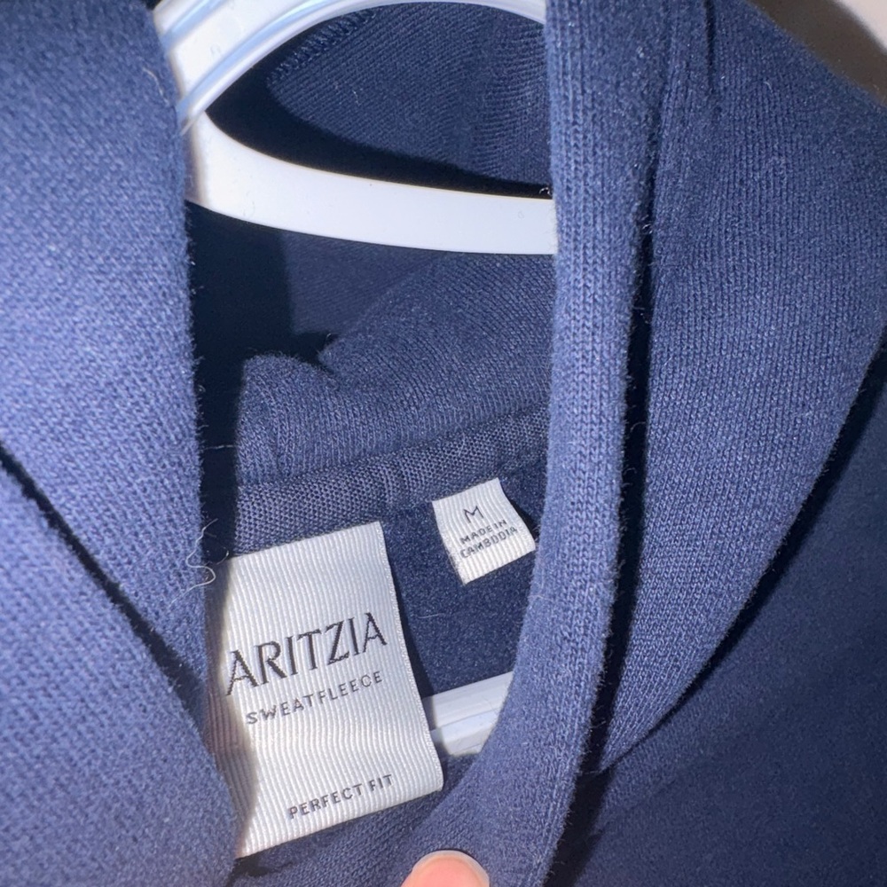 Aritzia Navy Sweatshirt (NWOT) - Picture 6 of 6